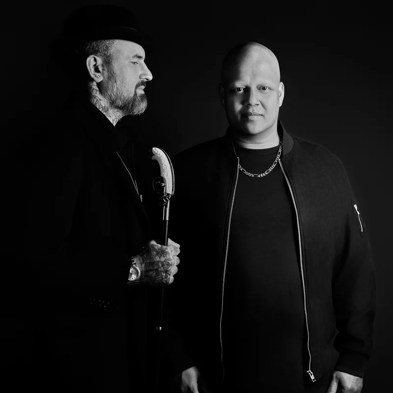 Ben Saunders & Dwayne Lace - Portrait by Maurice Jager